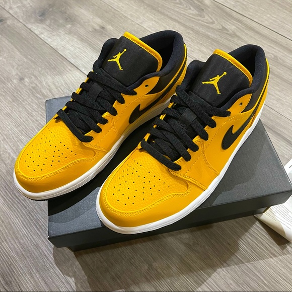 Air Jordan 1 Low Men's “Yellow Cab” - Picture 5 of 8